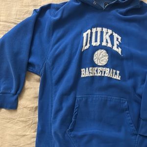 Vintage Duke basketball blue hoodie size XXL